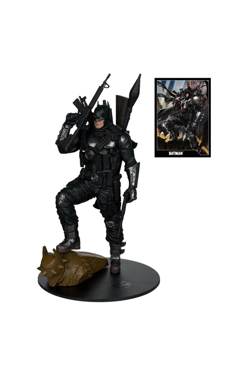 ***Pre-Order*** DC Direct Batman The Grim Knight Statue (Dark Multiverse) (Gold Label)