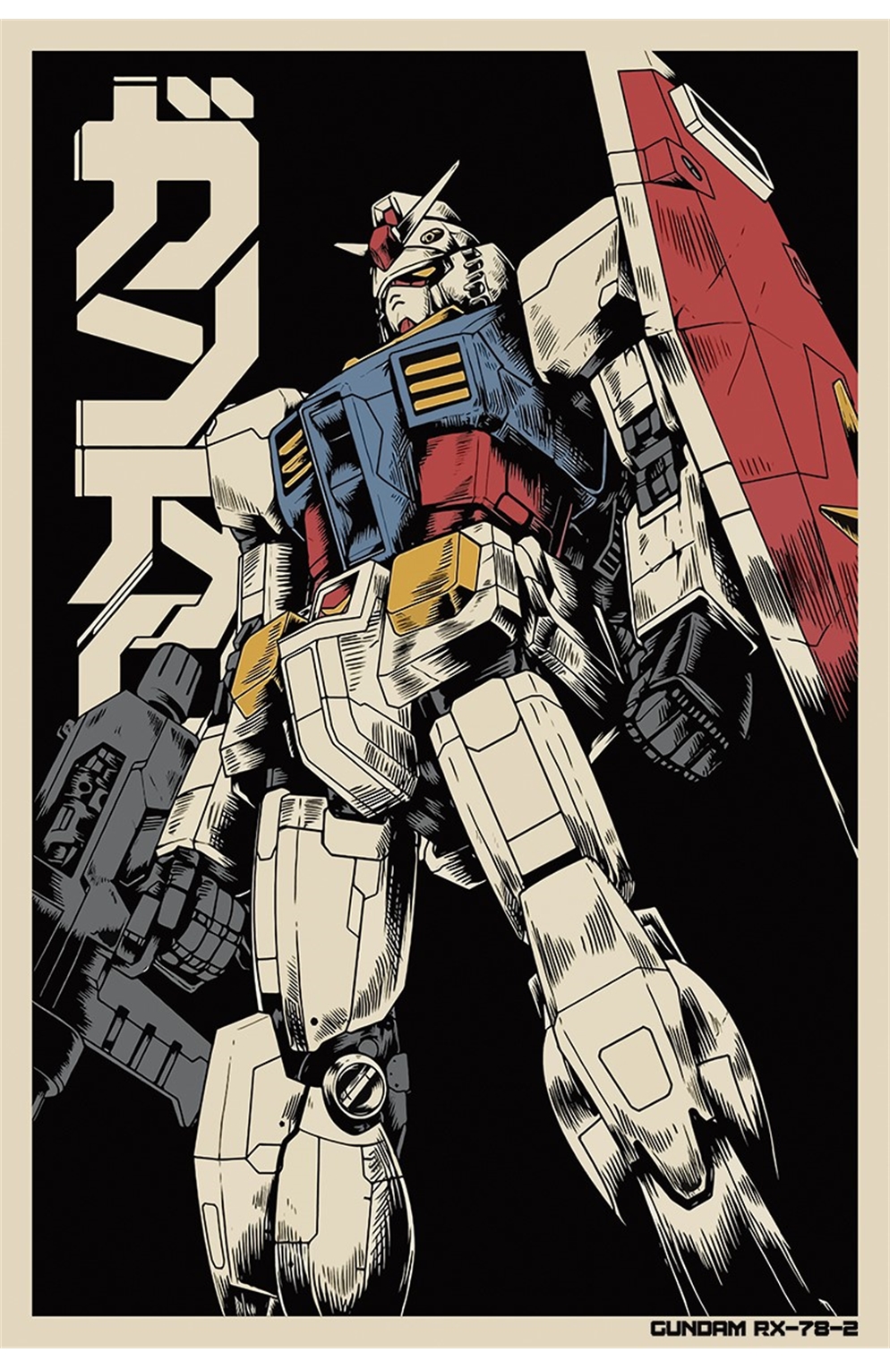 Gundam Rx-78-2 Poster