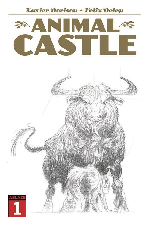 Animal Castle #1 2nd Printing 25 Copy Last Call Incentive