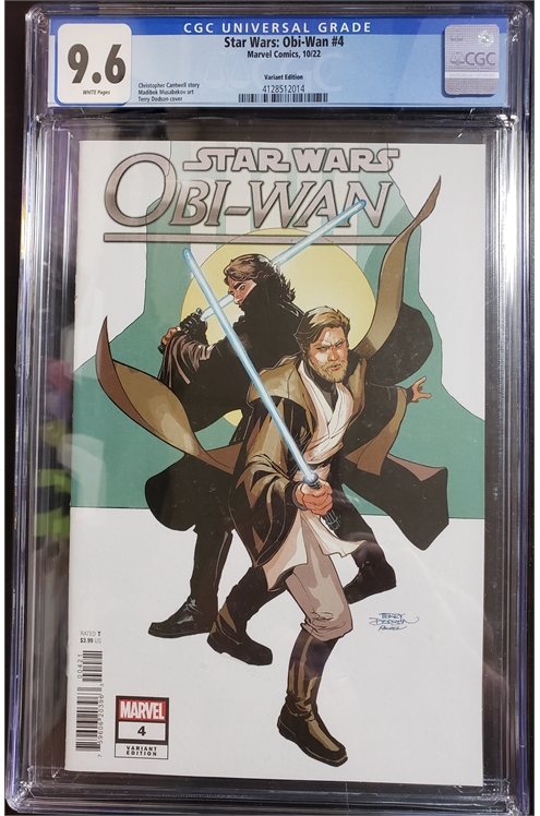 Star Wars: Obi-Wan #4 Terry Dodson Variant Cgc 9.6