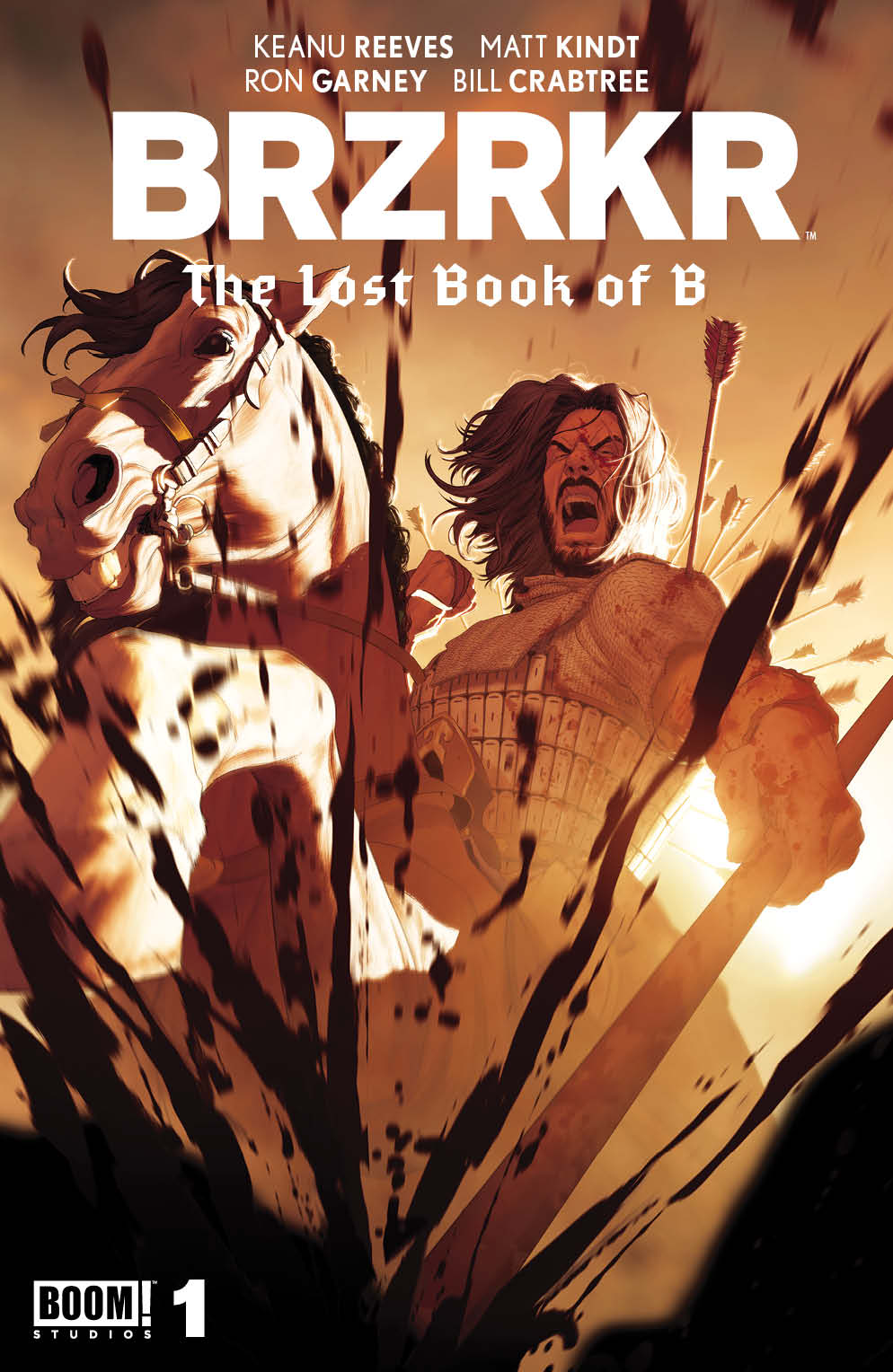 BRZRKR The Lost Book of B #1 Cover D Foil Variant De Lulis (Mature)