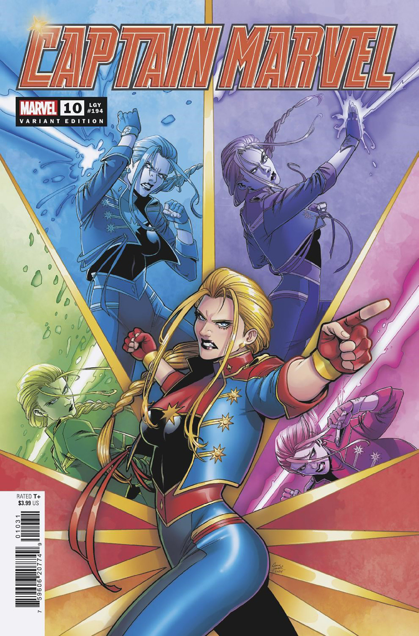Captain Marvel #10 Corin Howell Variant