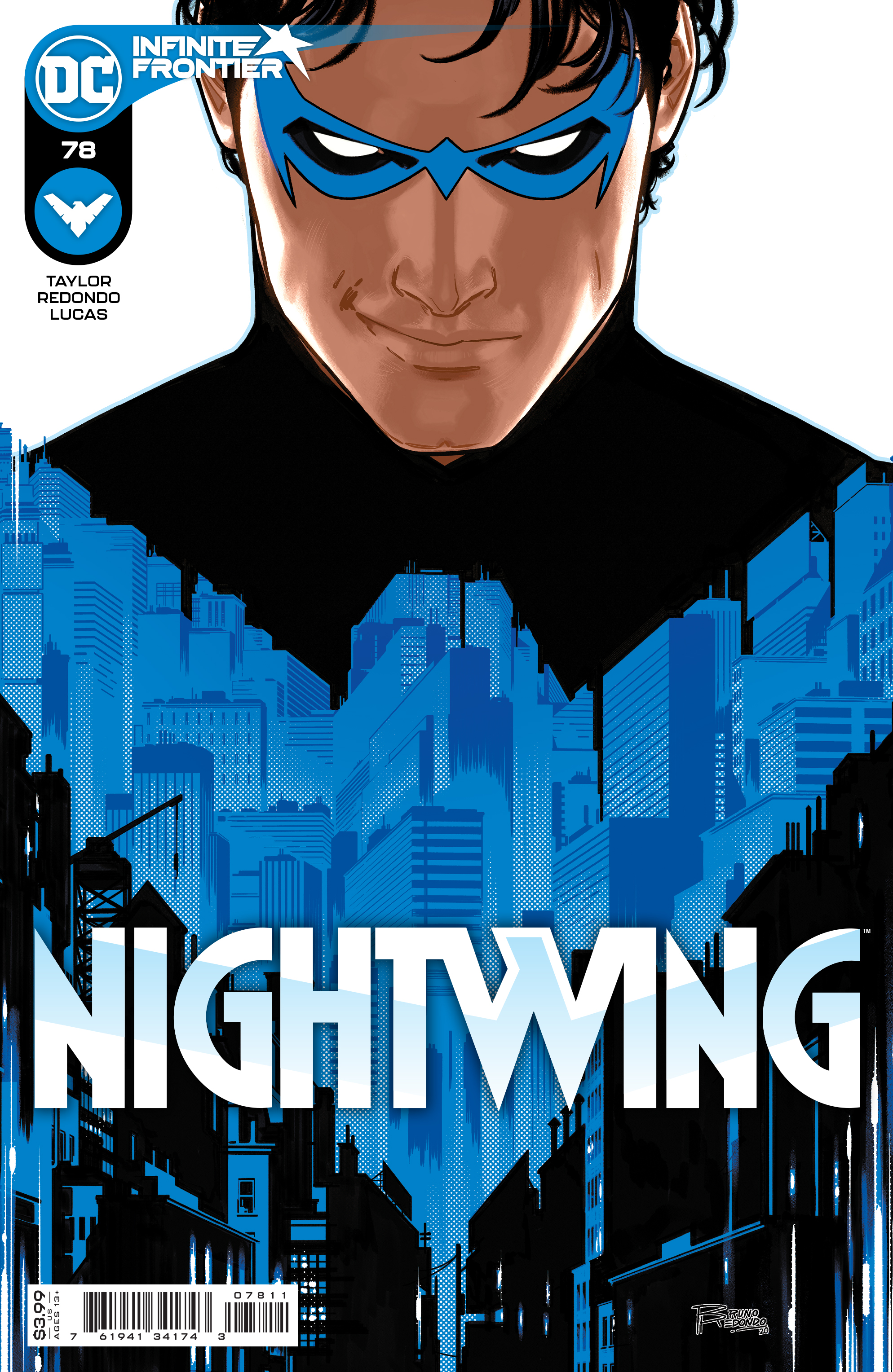 Nightwing #78 Cover A Bruno Redondo (2016)