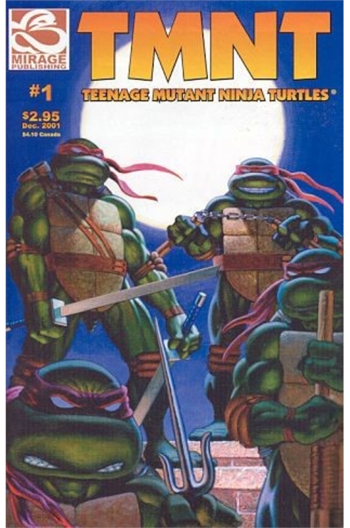 Teenage Mutant Ninja Turltes Volume 4 #1 First Printing