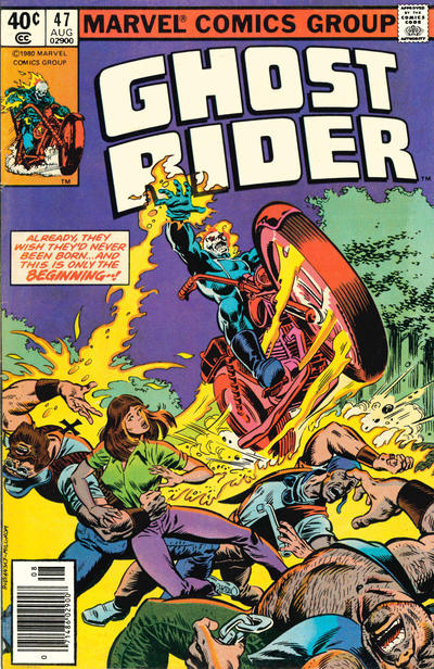 Ghost Rider #47 [Newsstand]-Fine (5.5 – 7)