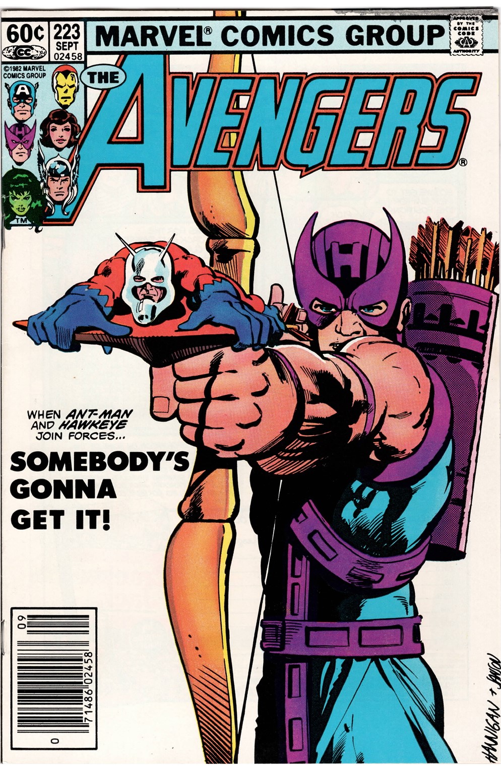 Avengers #223 Newsstand Variant