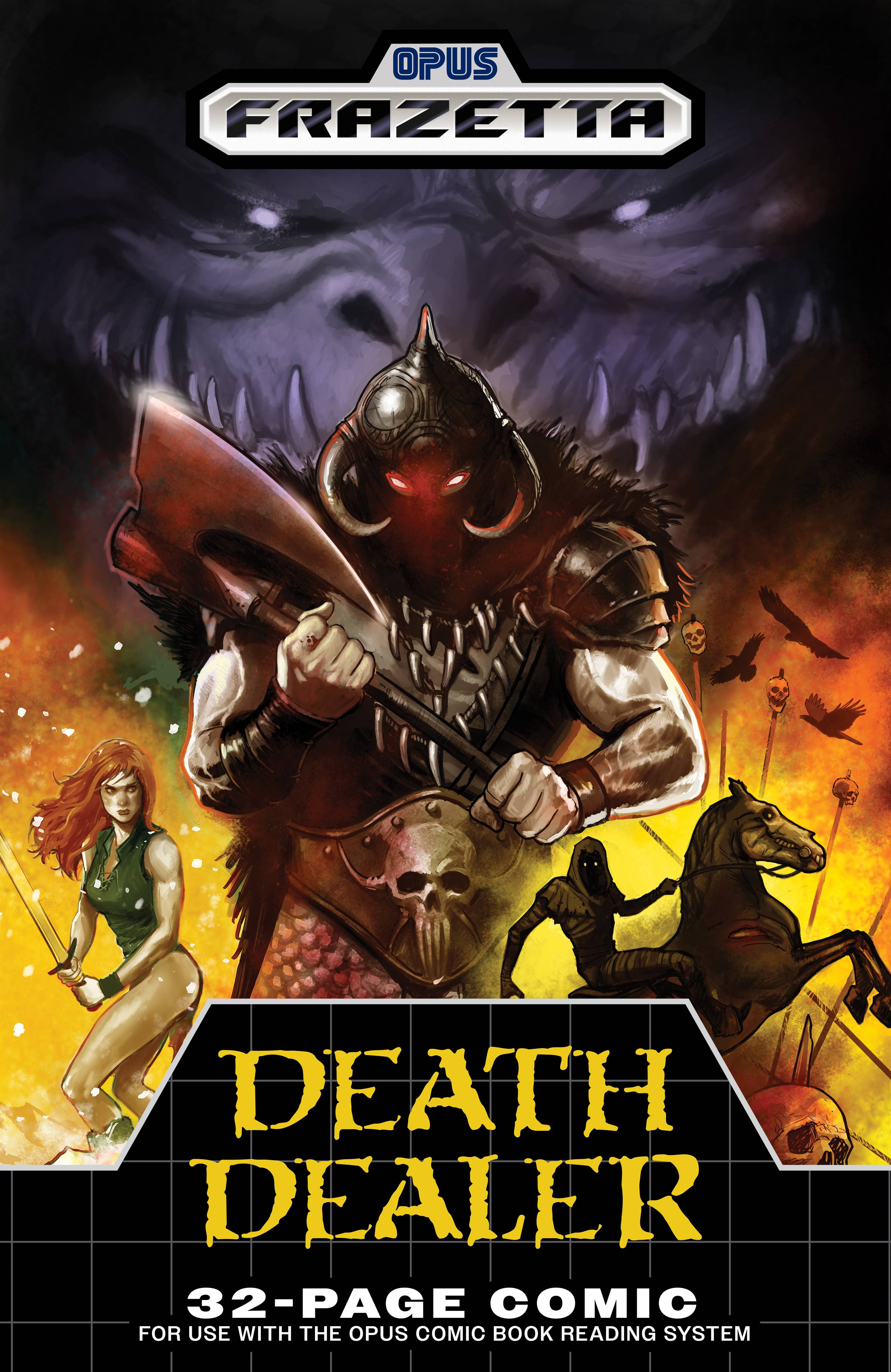 Frank Frazetta Death Dealer #4 Cover C 1 for 5 Incentive Video Game Homage
