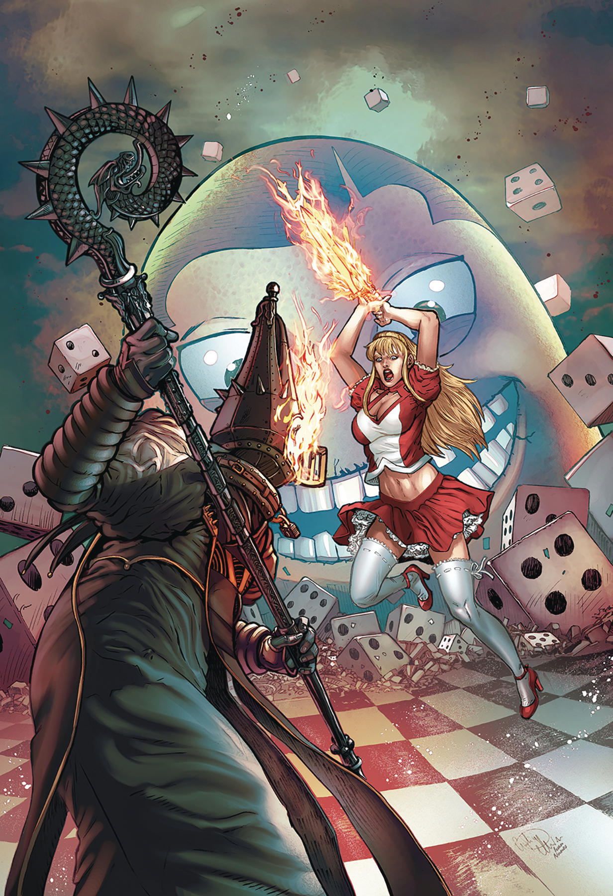 Wonderland Return To Madness #3 Cover B Pellegrini (Mature) (Of 3)