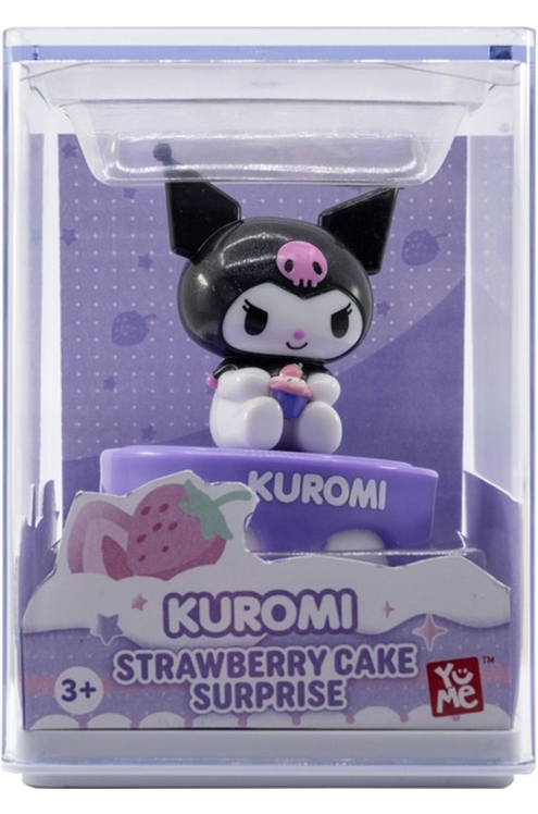 Yume Hello Kitty And Friends Strawberry Cake Surprise Kuromi Figure