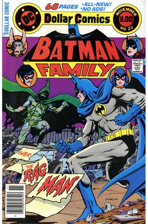 Batman Family Volume 1 #20 Newsstand Edition