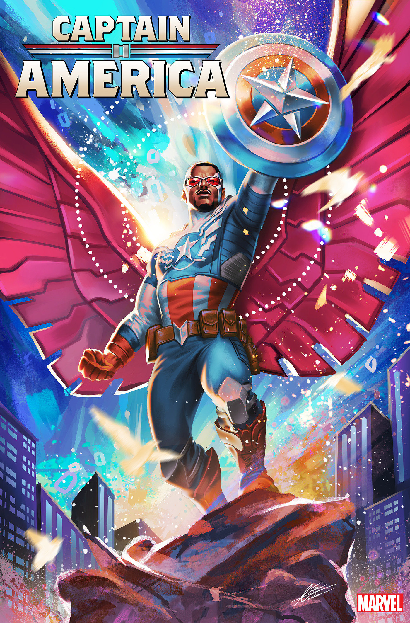 Captain America #6 Mateus Manhanini Black History Month Variant