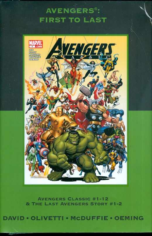 Avengers Hardcover First To Last Dm Edition