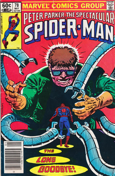 The Spectacular Spider-Man #78 [Newsstand] - Fn- 