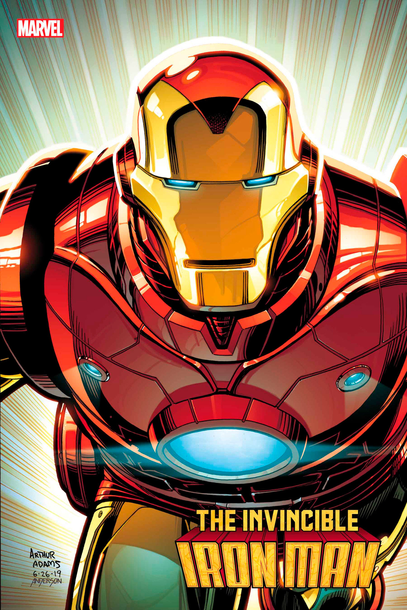 Invincible Iron Man #4 1 for 25 Incentive Arthur Adams Variant (2022)