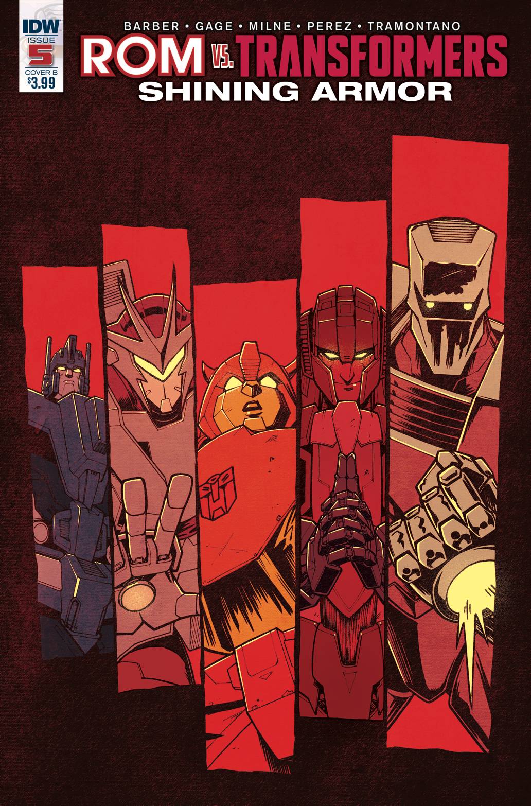 Rom Vs Transformers Shining Armor #5 Cover B Roche