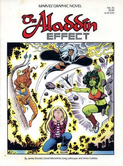 Marvel Graphic Novel 16 The Aladdin Effect