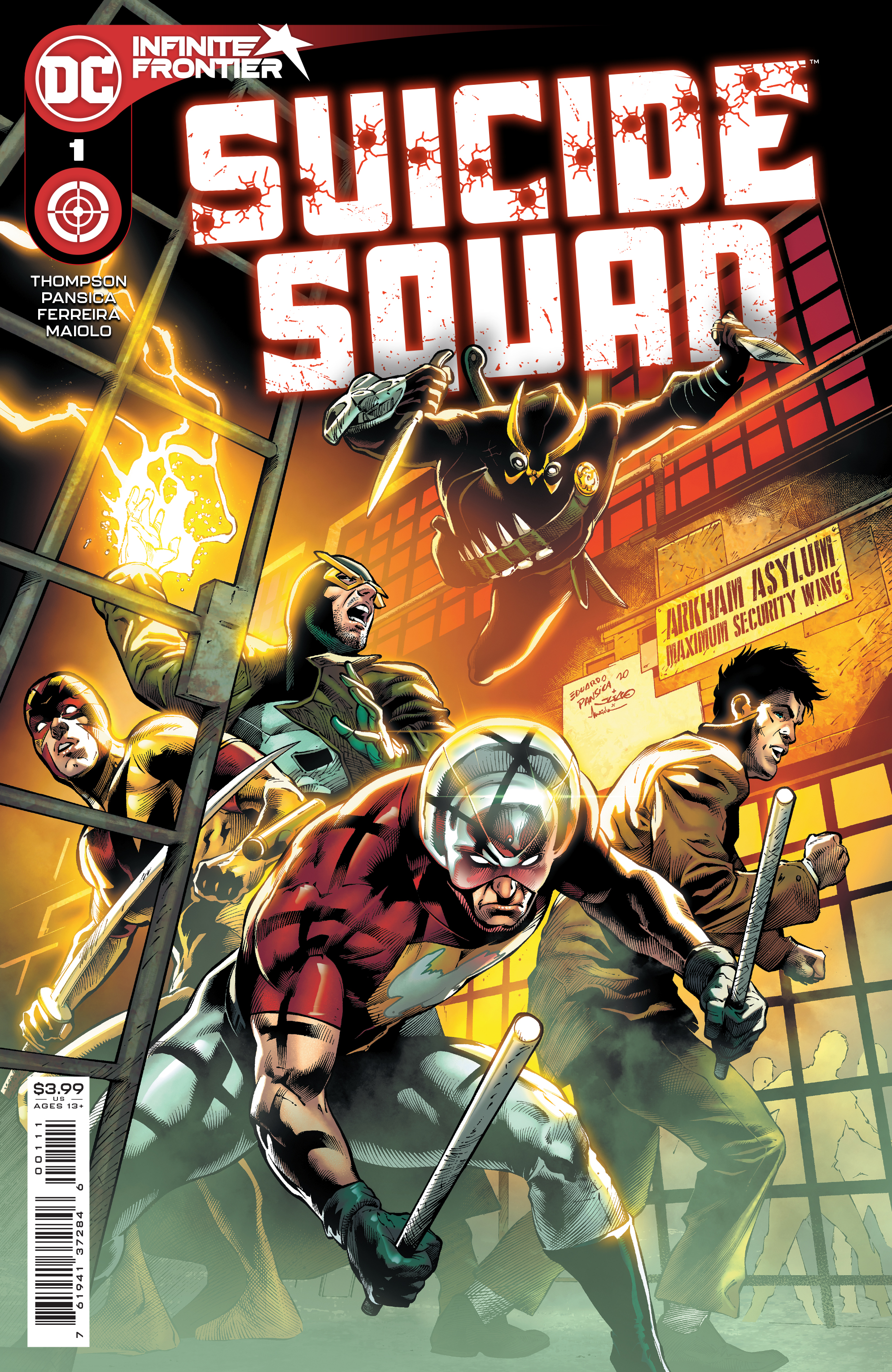 Suicide Squad #1 Cover A Eduardo Pansica (2021)