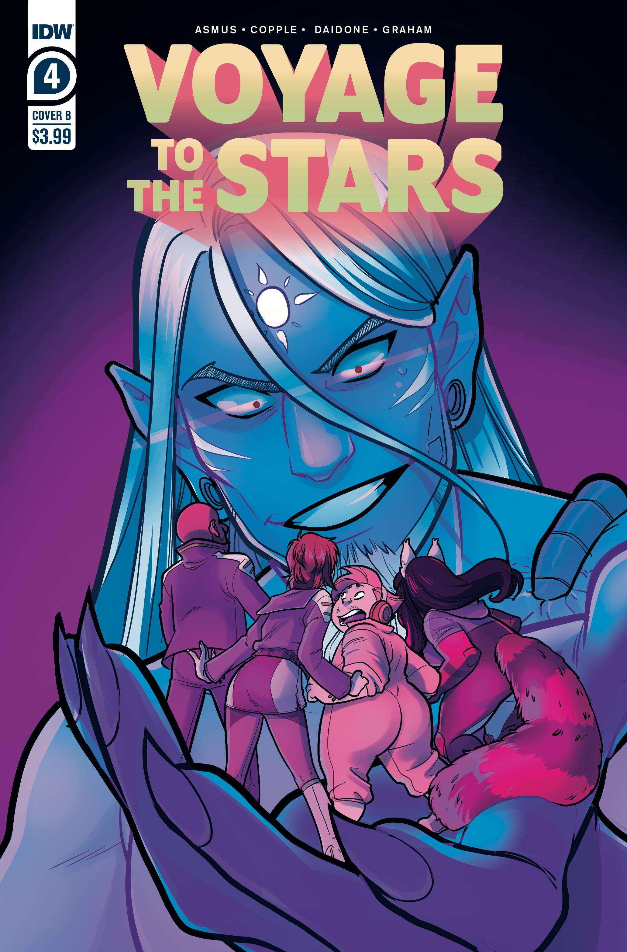 Voyage To The Stars #4 Cover B Daidone (Of 5)