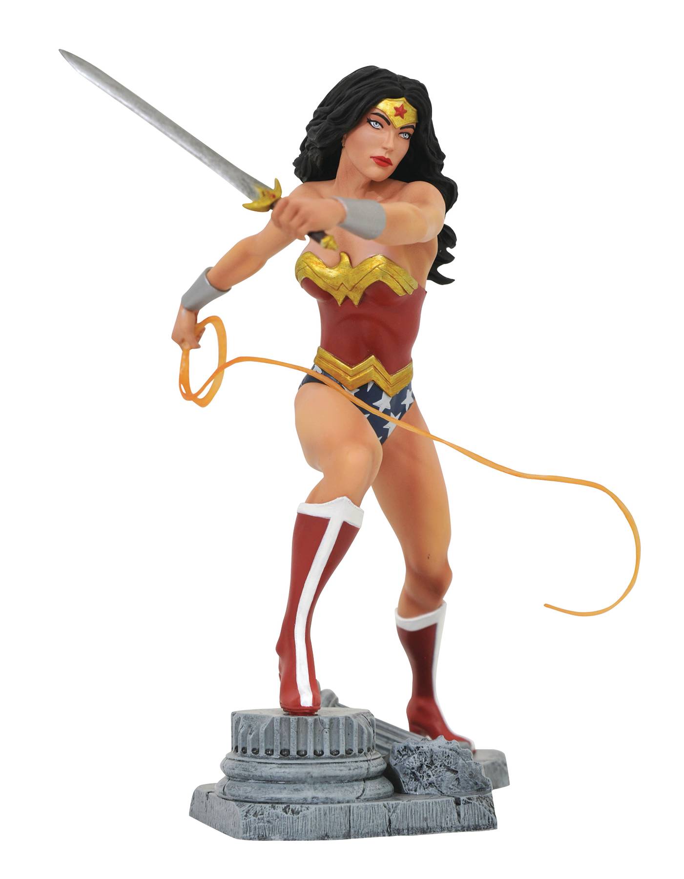 Buy DC Gallery Wonder Woman Lasso Comic PVC Figure | Socal Games and Comics