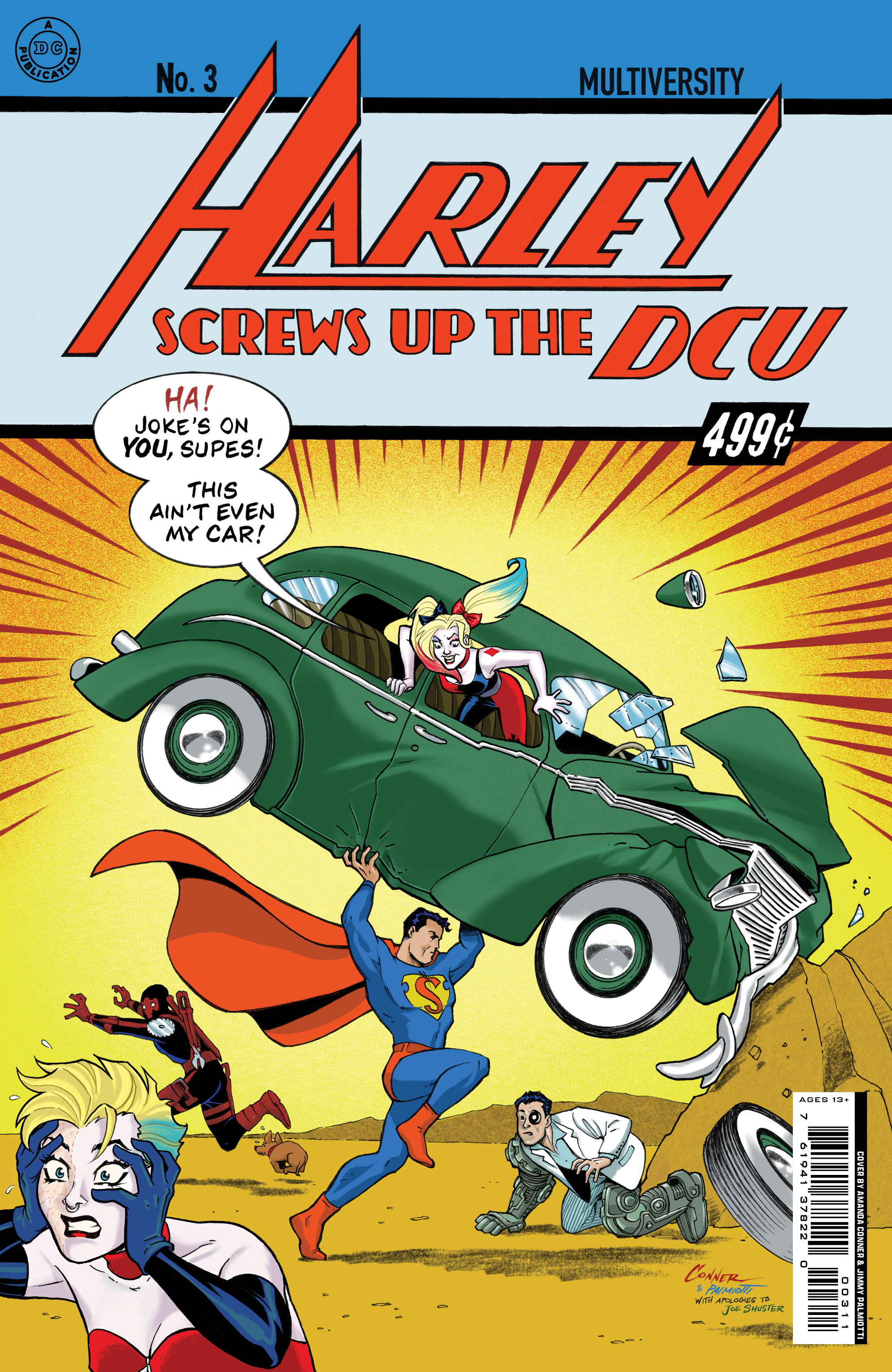 Multiversity Harley Screws Up The DCU #3 Cover A Amanda Conner (Of 6)