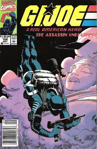 G.I. Joe, A Real American Hero #104 [Newsstand](1985)-Very Fine (7.5 – 9)