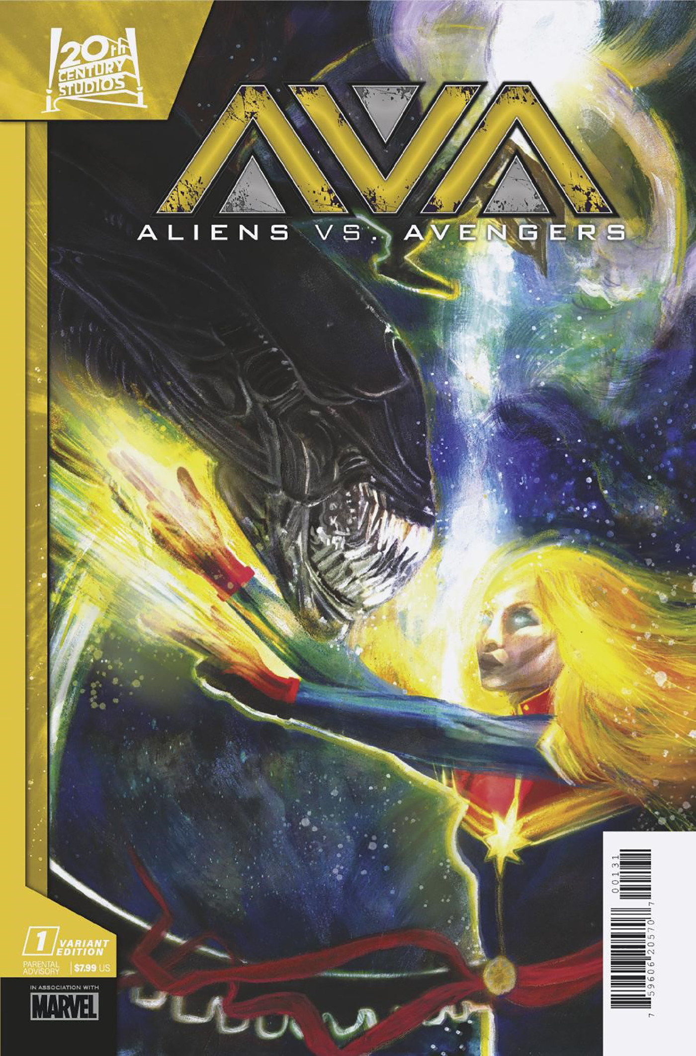 Aliens Vs. Avengers #1 Zu Orzu Variant