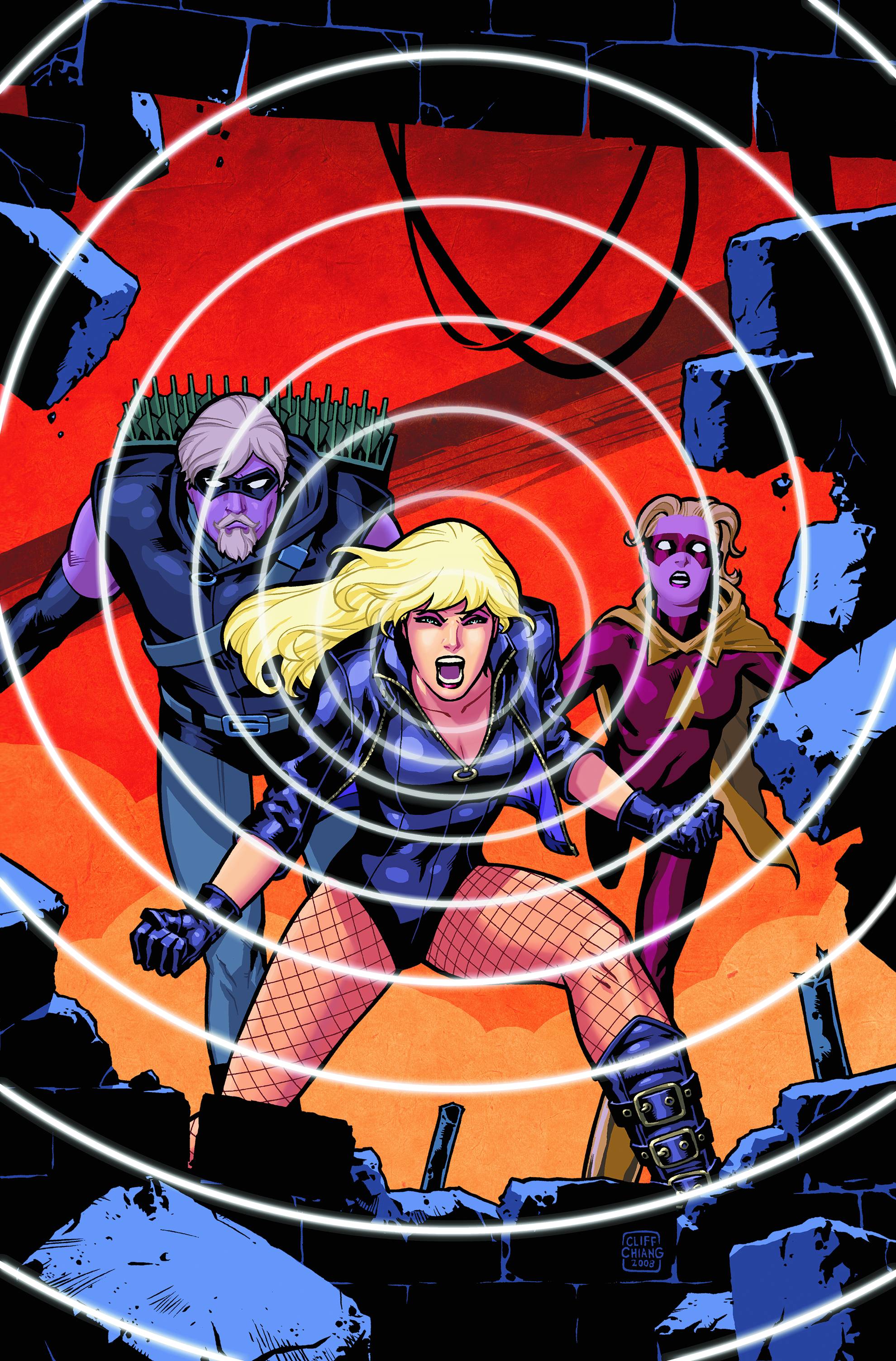 Green Arrow Black Canary League of Thier Own Graphic Novel