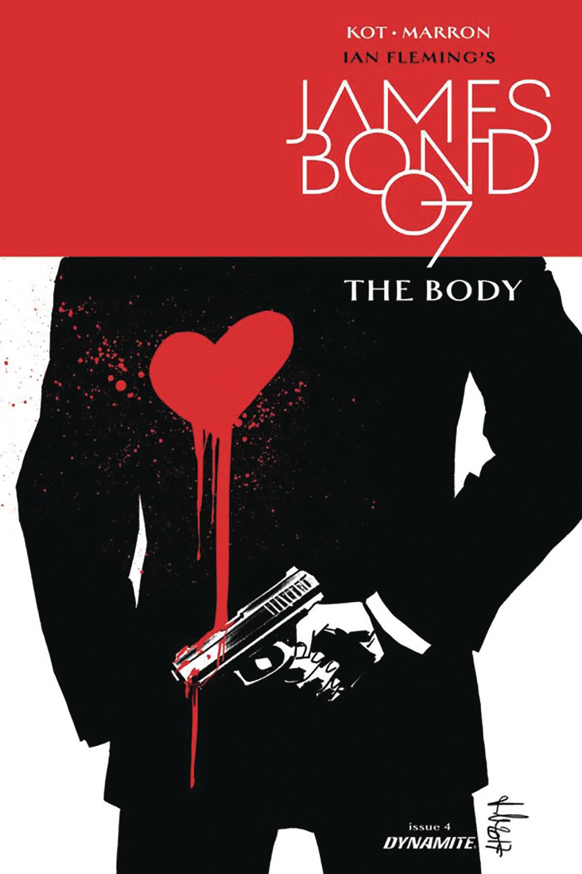 James Bond The Body #4 Cover B 10 Copy Casalanguida Black & White Incentive (Of 6)