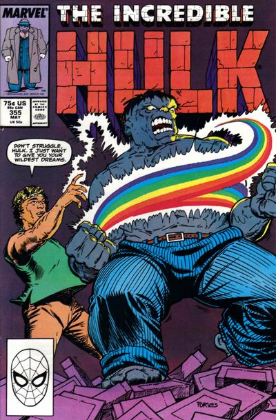 The Incredible Hulk #355 [Direct]-Very Fine