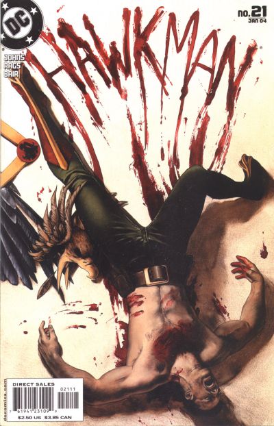 Hawkman #21-Very Fine (7.5 – 9)