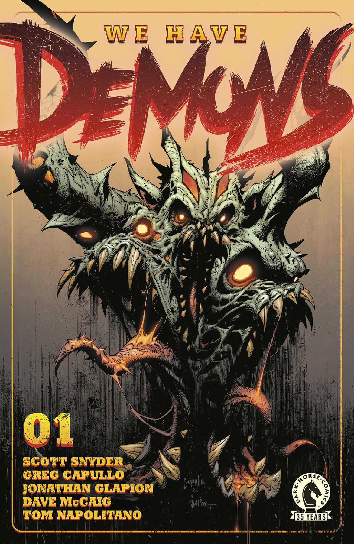 We Have Demons #1 Cover A Capullo (Mature) (Of 3)