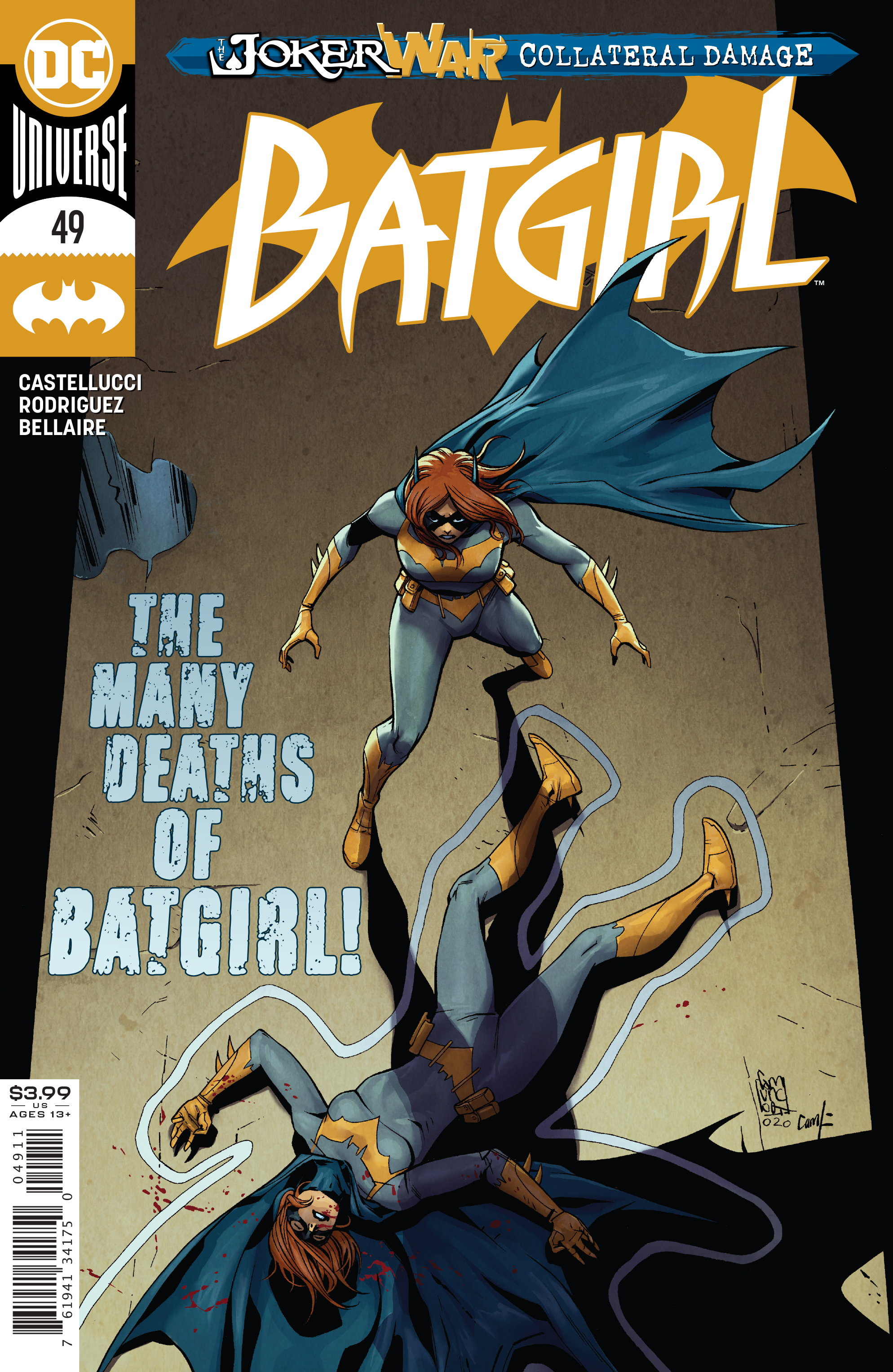 Batgirl #49 Cover A Giuseppe Camuncoli (Joker War) (2016)