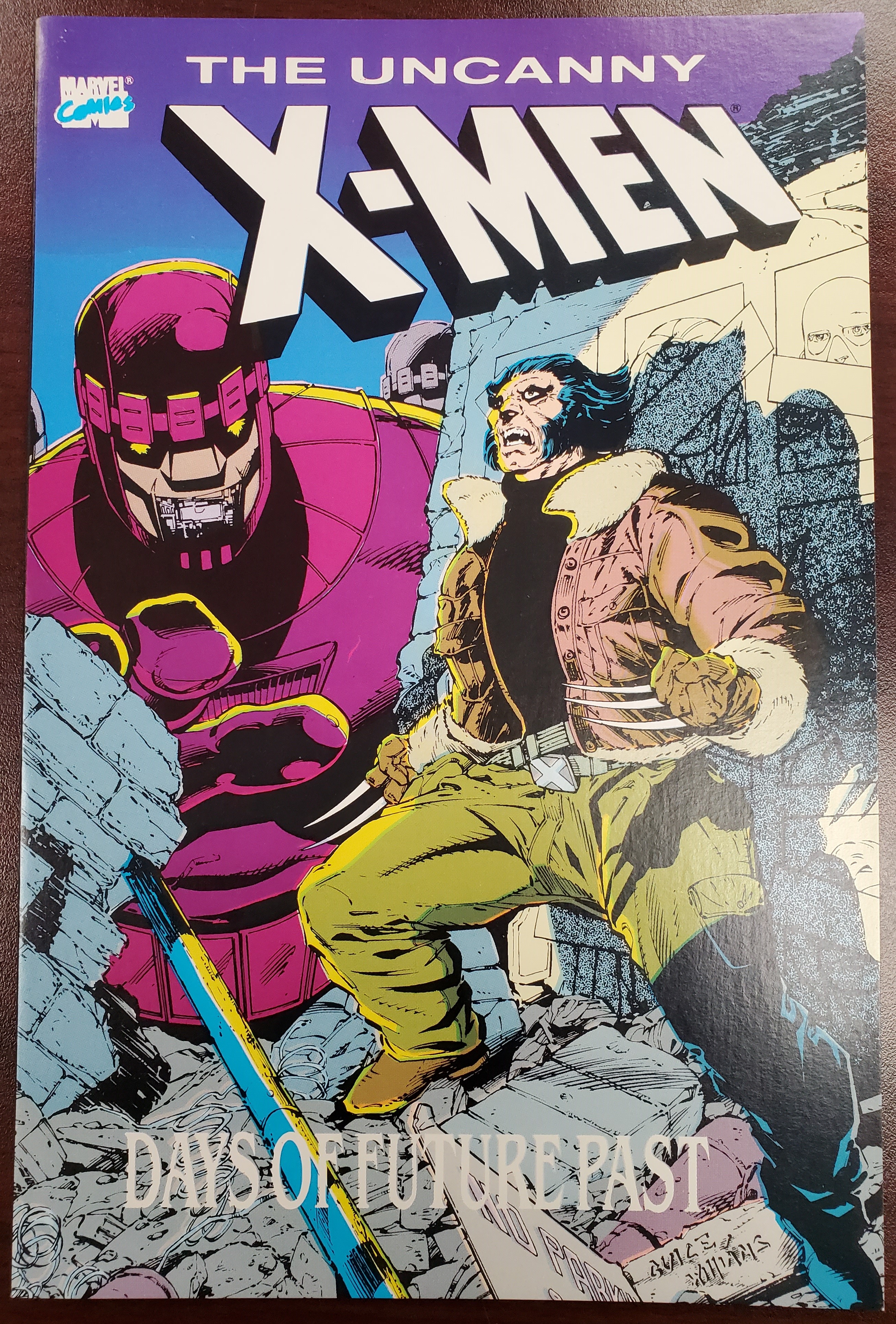 Uncanny X-Men Days of Future Past Graphic Novel (Marvel 1989) 1st Printing 