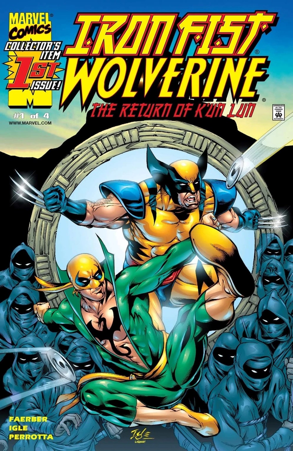 Iron Fist/ Wolverine: The Return of Kun Lun Limited Series Bundle Issues 1-4