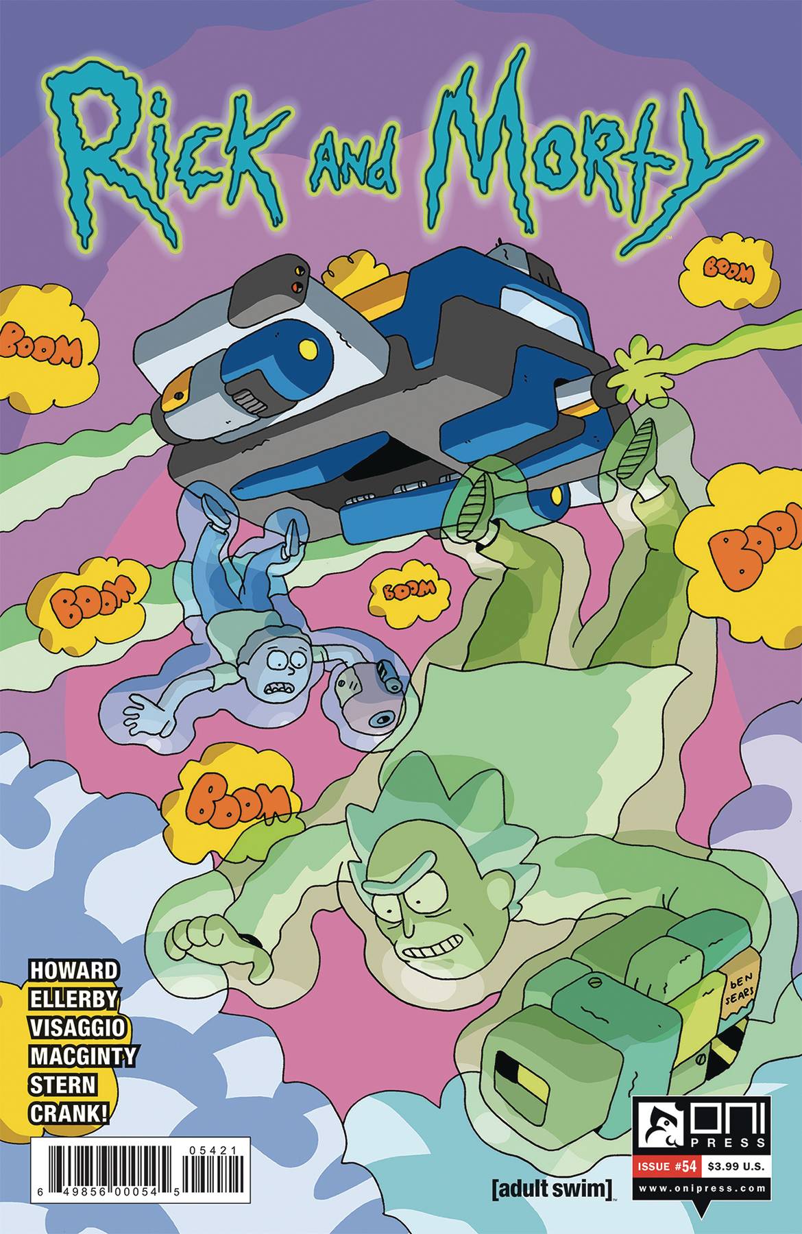 Rick and Morty #54 Cover B Sears (2015)