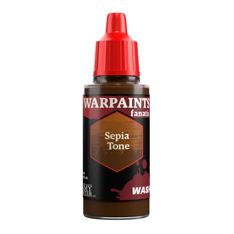 Army Painter Warpaints Fanatic: Wash Sepia Tone 18 ml