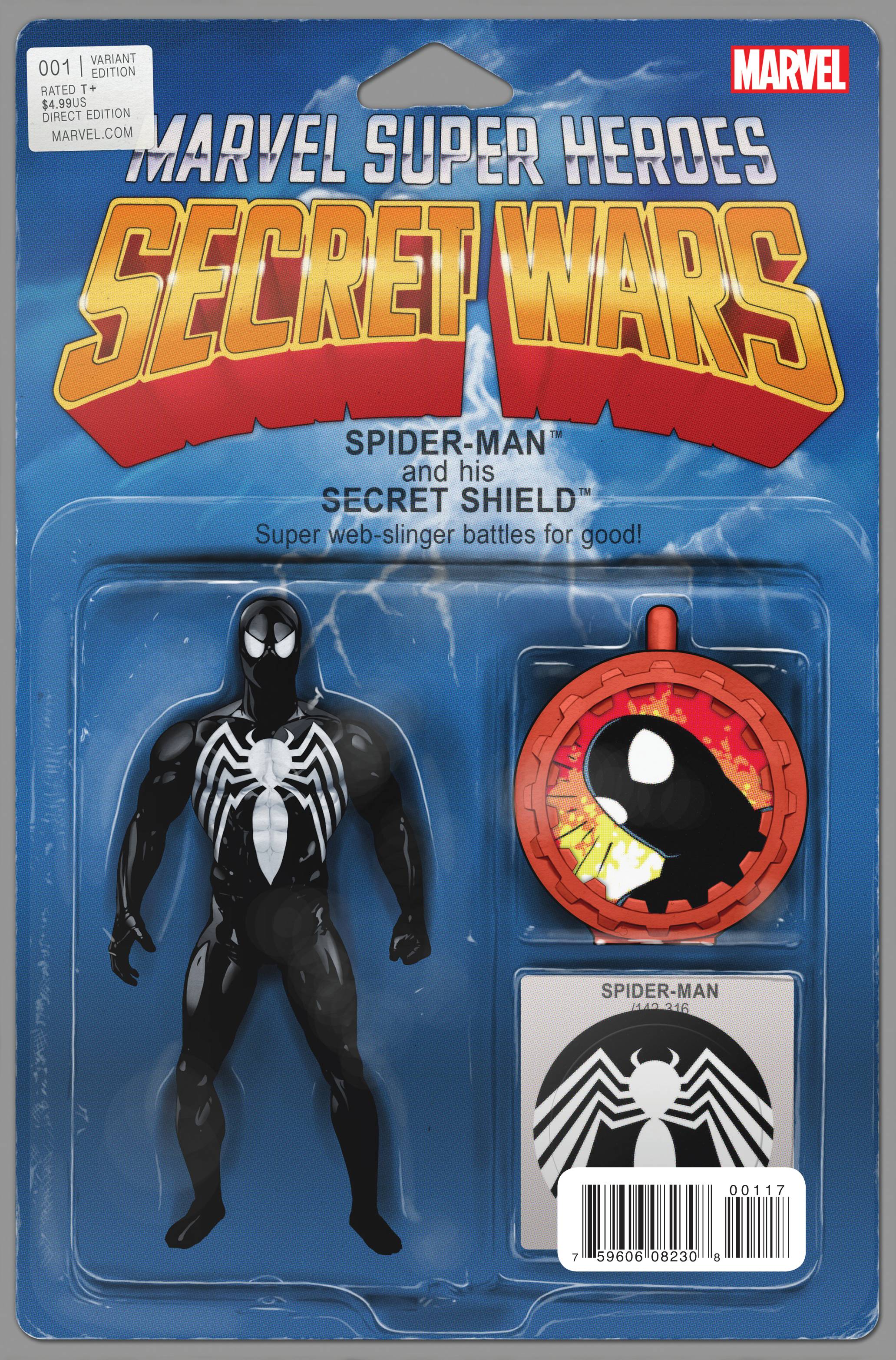 Secret Wars #1 Gated Action Figure Variant John Tyler Christopher