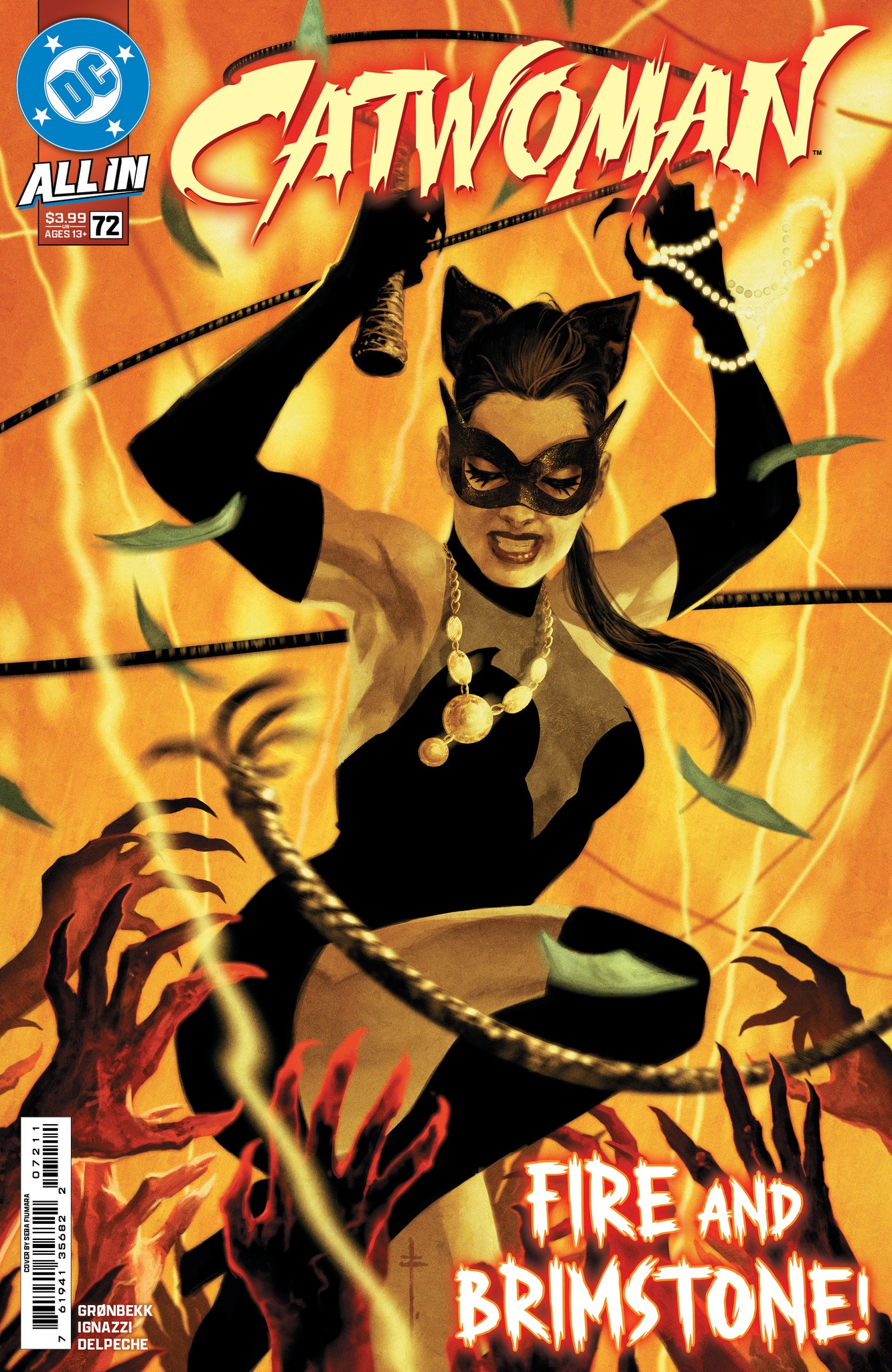 Catwoman #72 Cover A Sebastian Fiumara