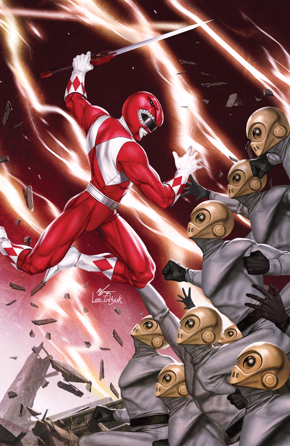 Mighty Morphin #19 Cover C 1 for 10 Incentive Lee