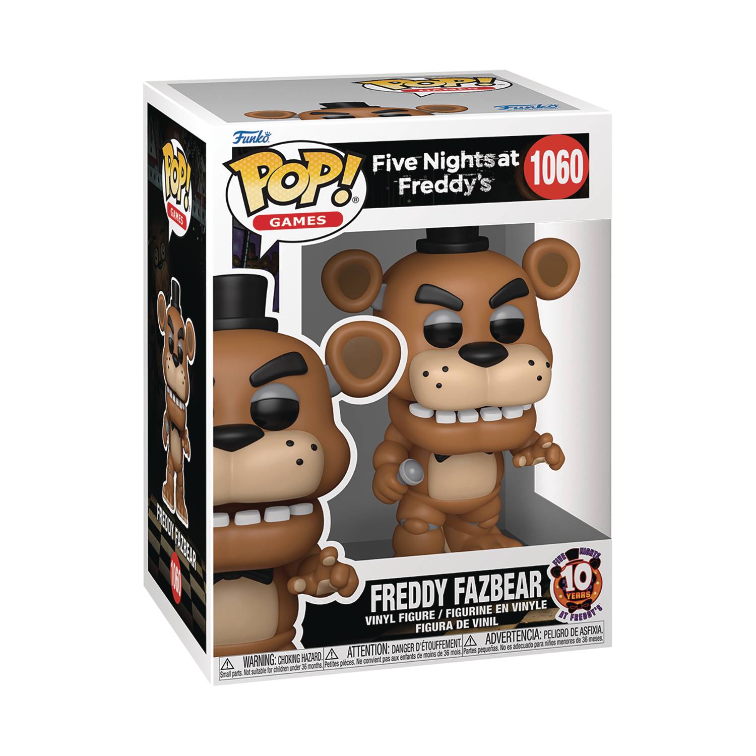 Pop Games Five Nights At Freddy's 10y Anniversary Freddy Fig