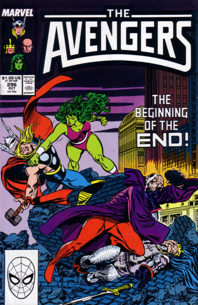 The Avengers #296 [Direct]-Very Good (3.5 – 5)