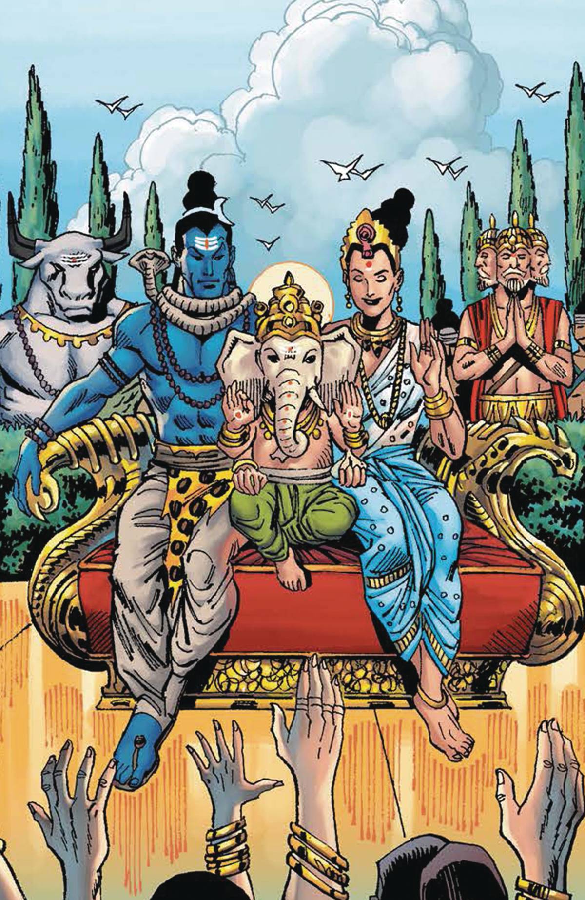 Legends of the Eternal Myths of India Graphic Novel