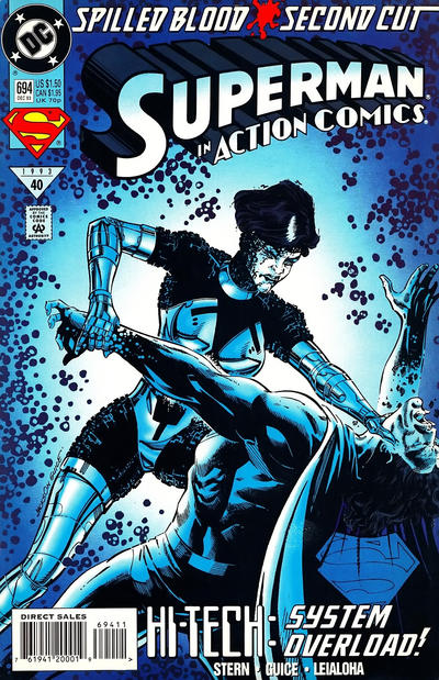 Action Comics #694 [Direct Sales]-Fine (5.5 – 7)