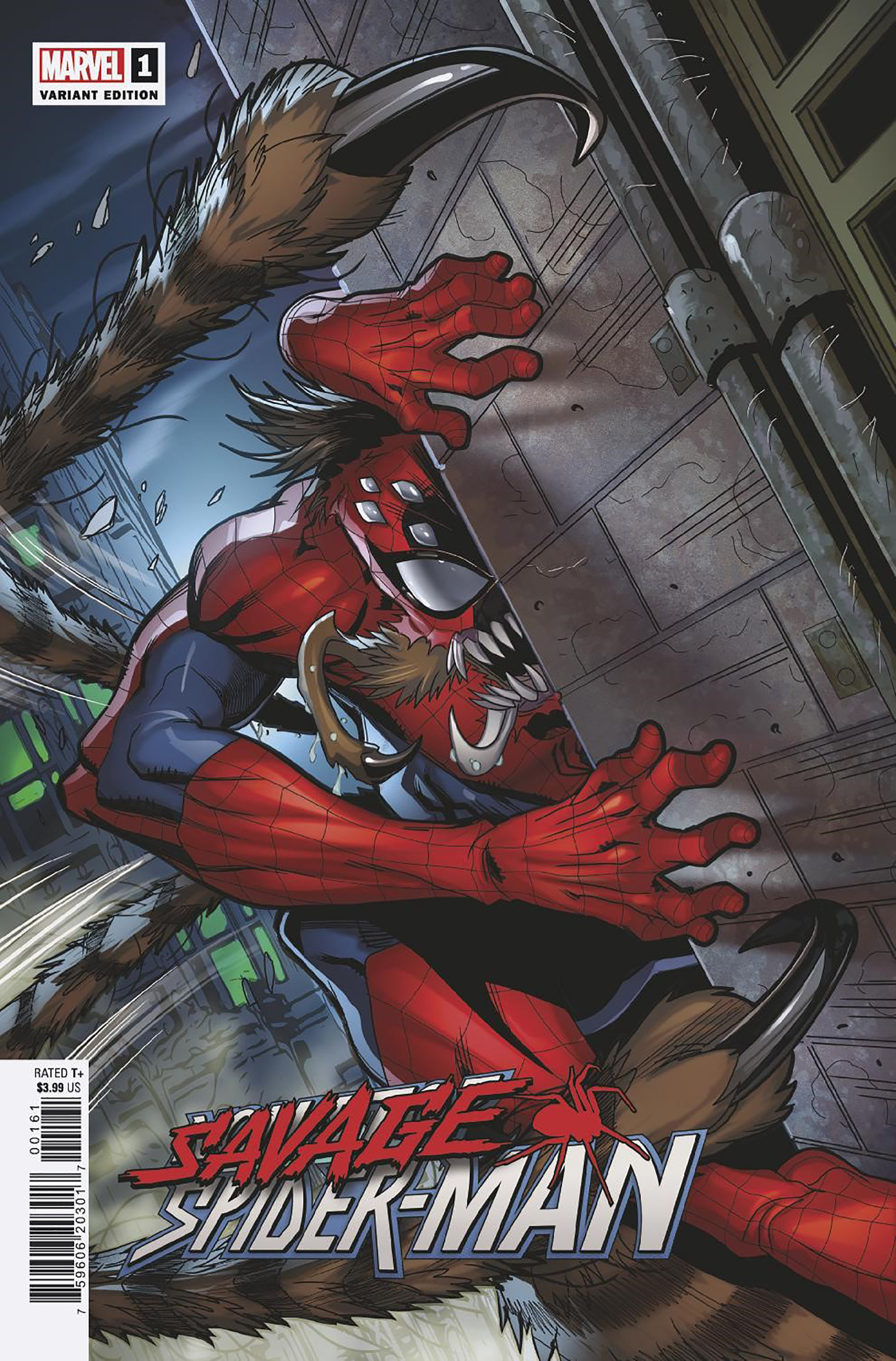 Savage Spider-Man #1 Lubera Variant