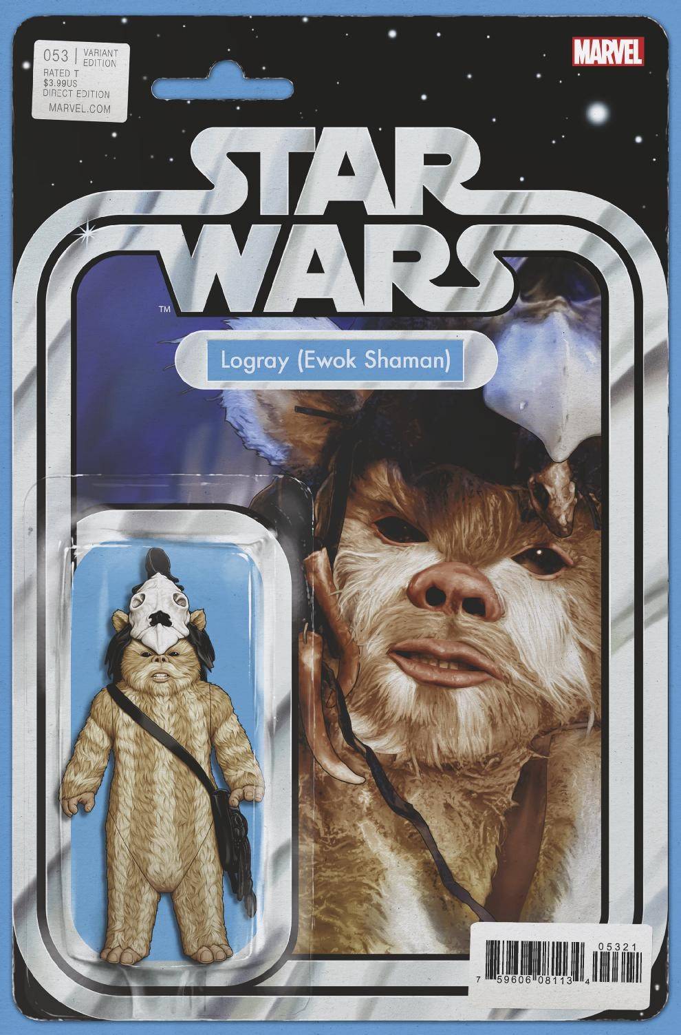 Star Wars #53 Christopher Action Figure Variant (2015)