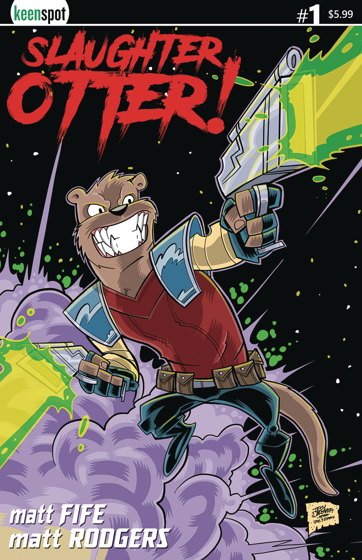 Slaughter Otter #1 Cover B Troy Dongarra