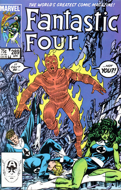 Fantastic Four #289 [Direct]-Very Fine (7.5 – 9)