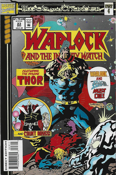 Warlock And The Infinity Watch #23-Very Fine