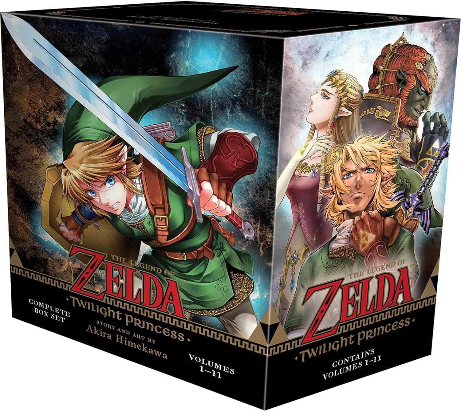 Legend of Zelda Twilight Princess Manga Complete Box Set