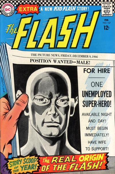 The Flash #167 - G/Vg